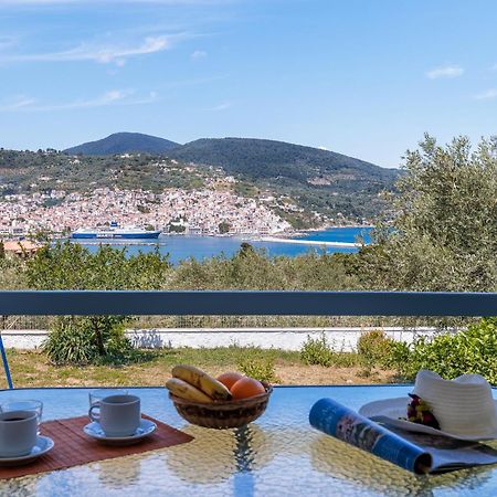 Anesis Apartment 2 Fireplace Bandar Skopelos Luaran gambar