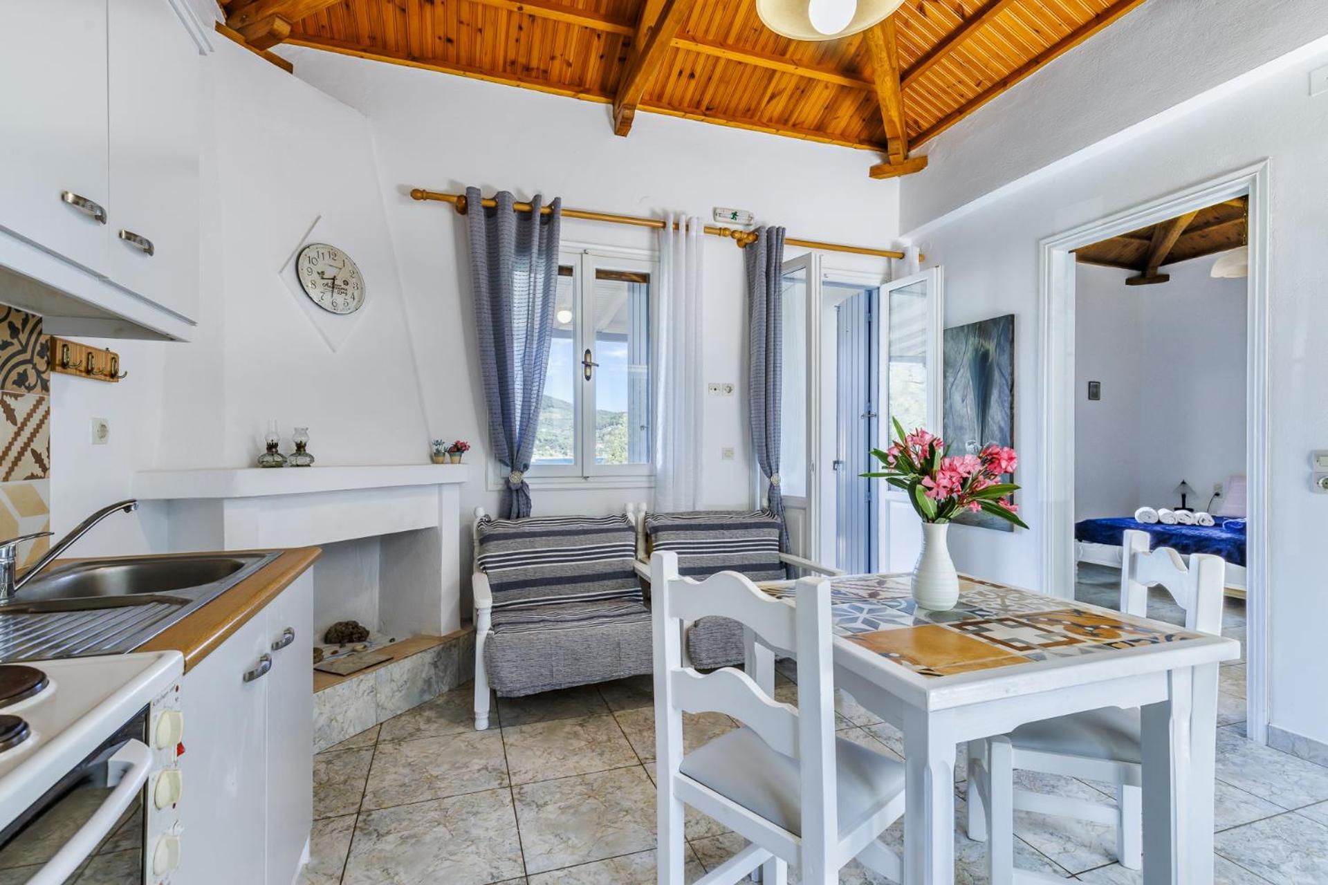 Anesis Apartment 2 Fireplace Bandar Skopelos Luaran gambar