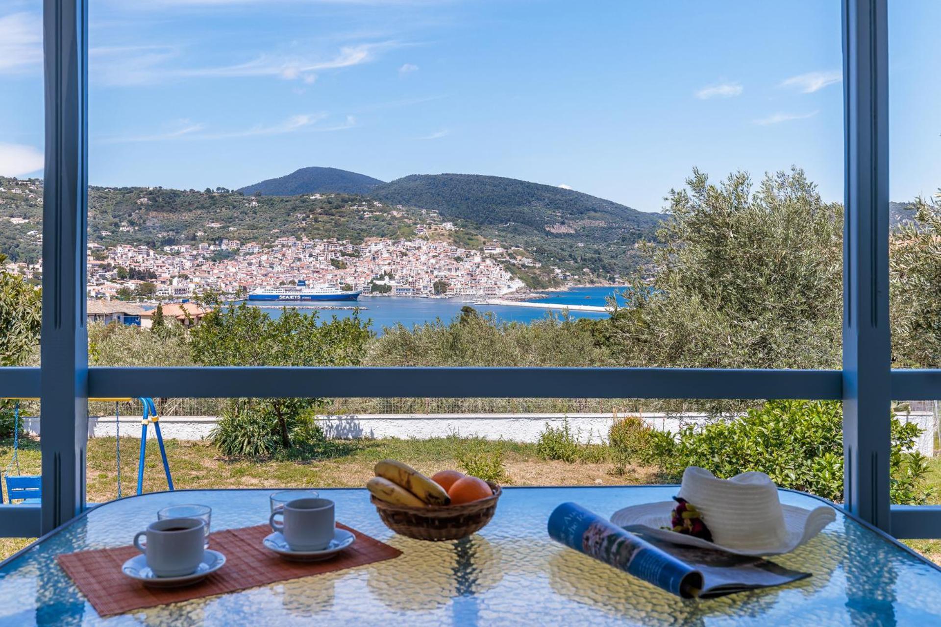 Anesis Apartment 2 Fireplace Bandar Skopelos Luaran gambar